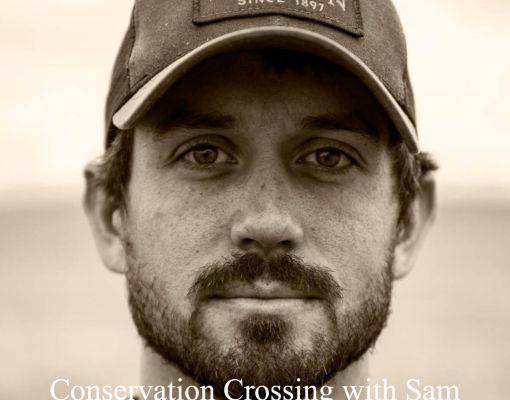 Sam Soholt and Marshall Johnson at Conservation Crossing event