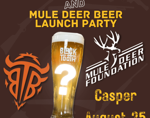 Mule Deer Palooza and Beer Launch Party poster