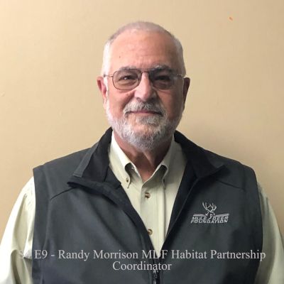 Mule Deer Foundation Habitat Partnership Coordinator Randy Morrison portrait.