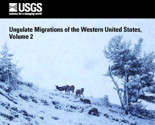 Ungulate migrations in snowy mountains, Volume 2 report cover.