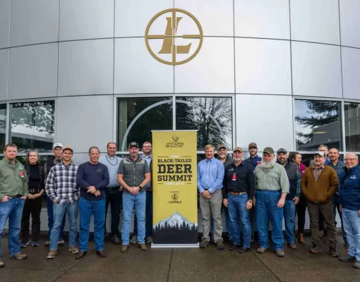Group photo from the 2022 Black-Tailed Deer Summit event.