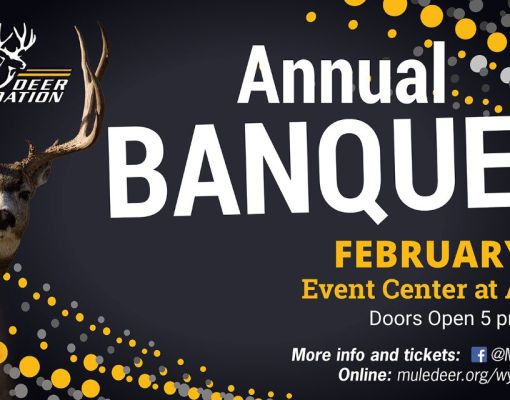 Mule Deer Foundation Annual Banquet promotional graphic