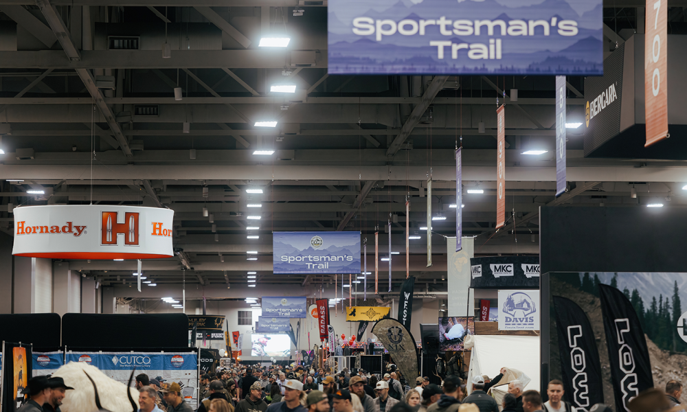 Crowd at Sportsman's Trail Expo event