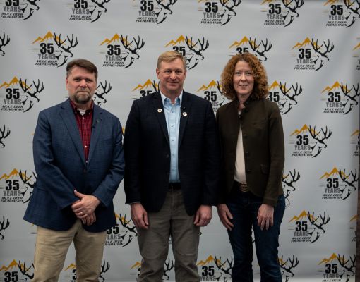 Mule Deer Foundation 35th anniversary event with attendees