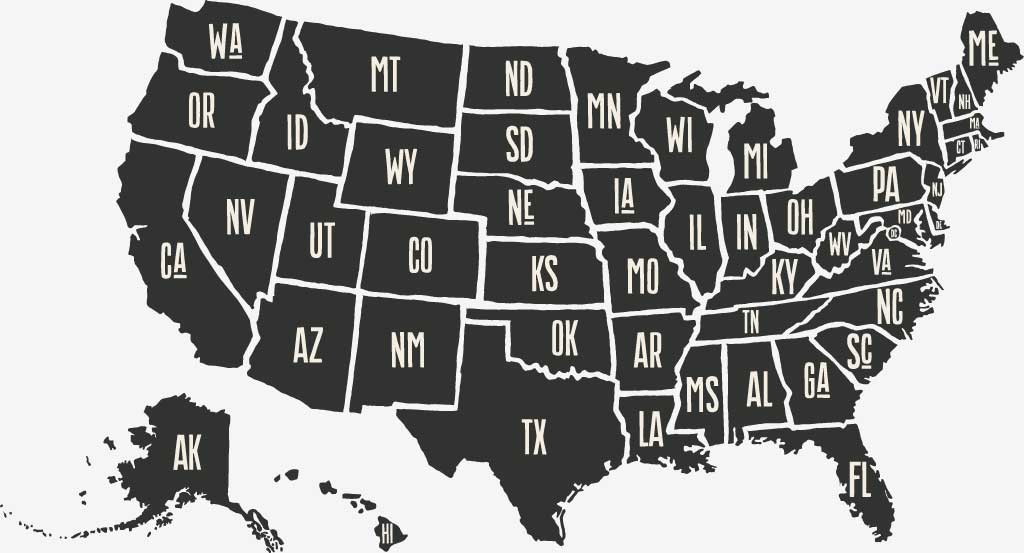 MDF in Your State Map