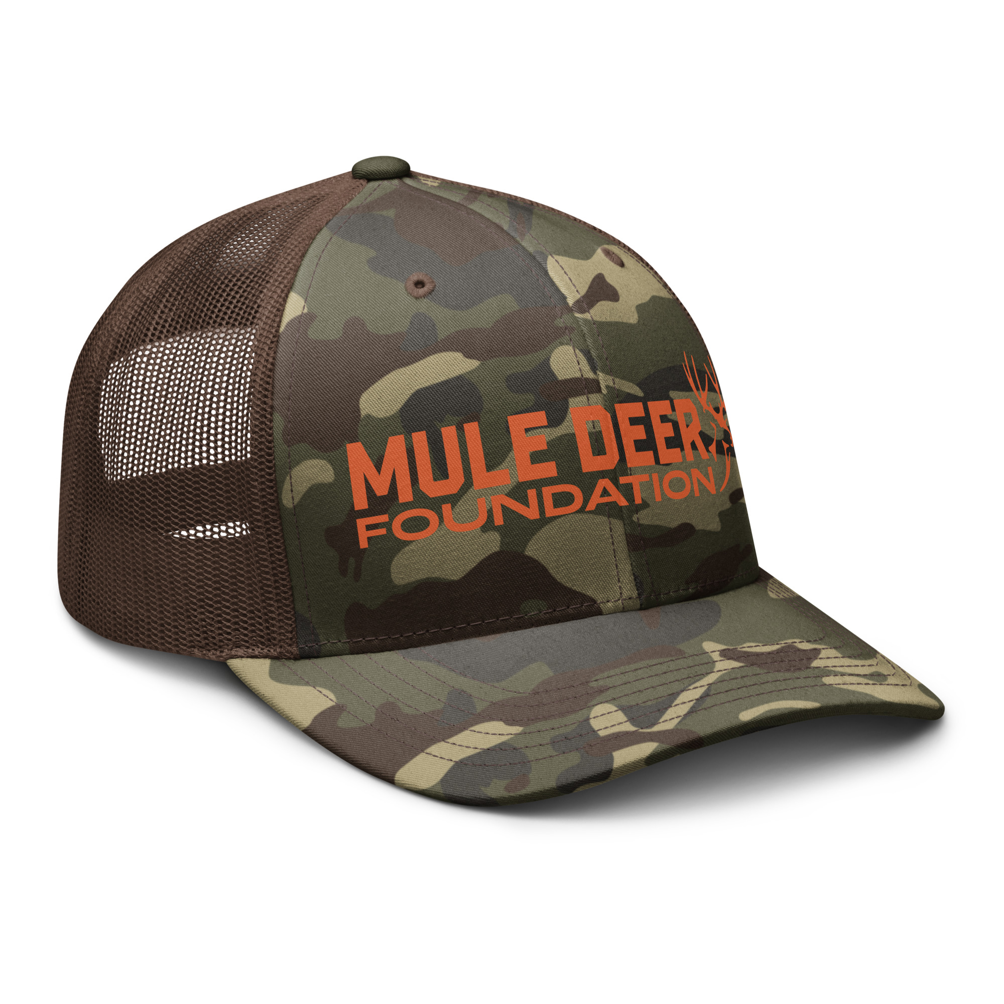 Camouflage trucker hat - Image 4