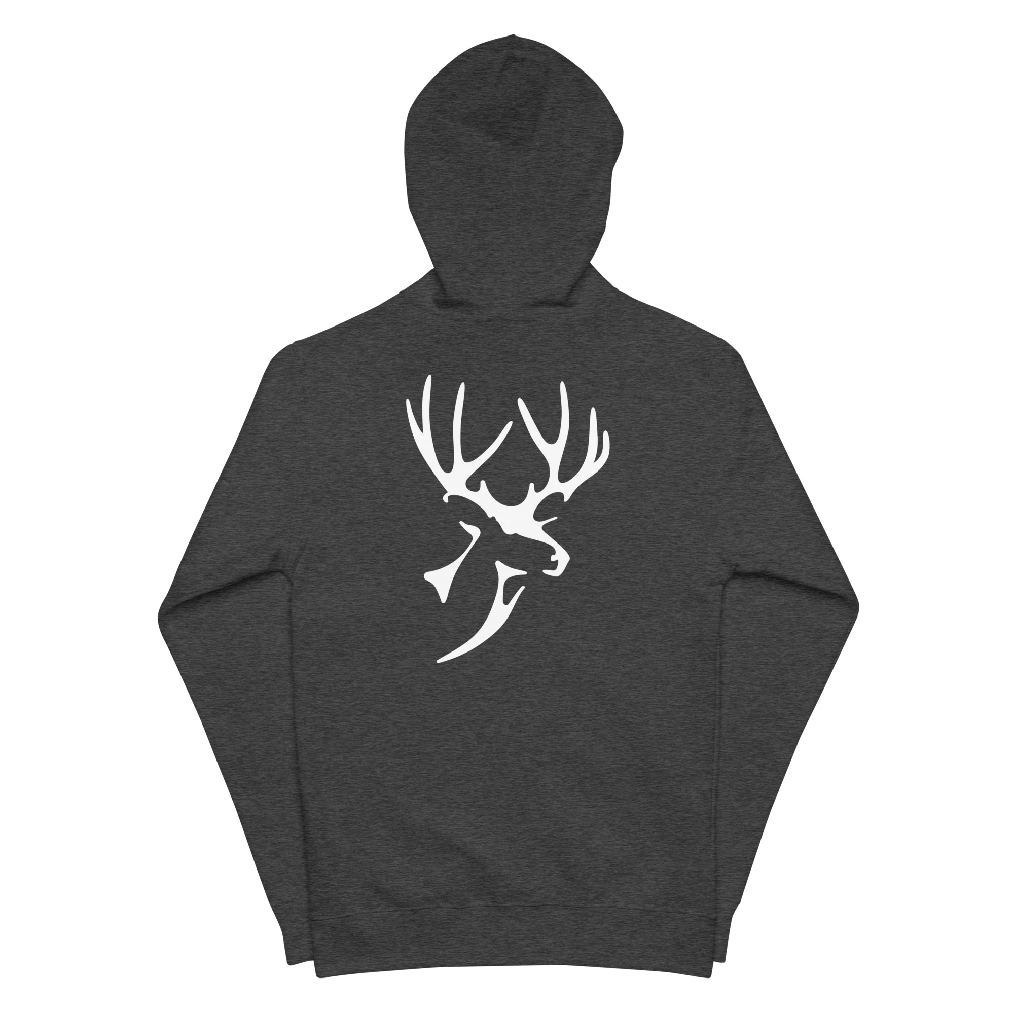 Unisex fleece zip up hoodie - Image 2
