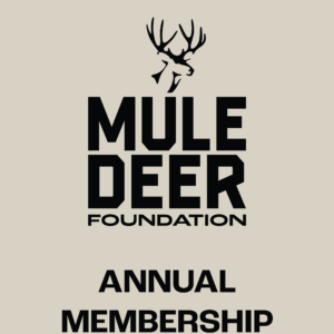 Mule Deer Foundation Annual Membership Logo