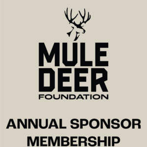 Mule Deer Foundation Annual Sponsor Membership Logo