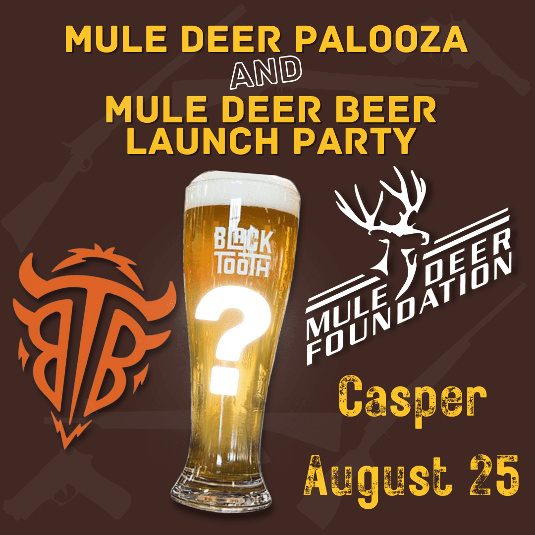Mule Deer Palooza and Beer Launch Party poster