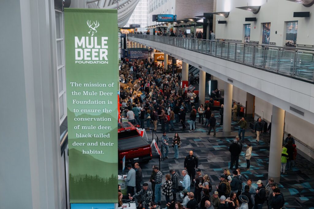 MDF's WHCE 2026 floor was packed. Another record-breaking year for the event. With nearly 600 exhibitors, the entire Salt Palace Convention Center was completely full. Record revenue from attendee admissions, and over $8 million in auction proceeds that will benefit wildlife in many western states. 