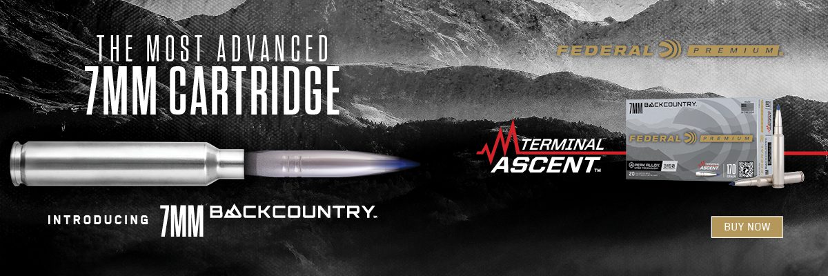 Three Numbers That Define Federal’s New 7mm Backcountry Cartridge