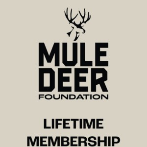 Mule Deer Foundation Lifetime Membership Logo