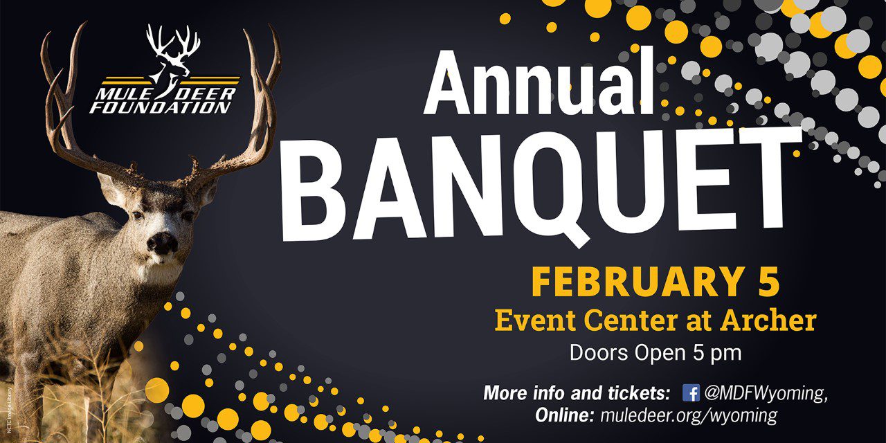 Mule Deer Foundation Annual Banquet promotional graphic