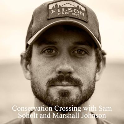 Sam Soholt and Marshall Johnson at Conservation Crossing event